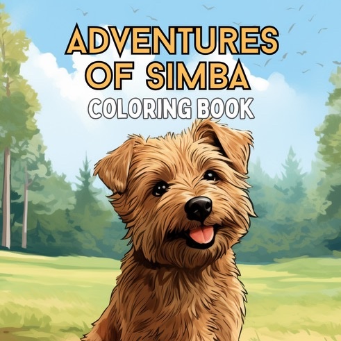 Adventures of Simba Coloring Book